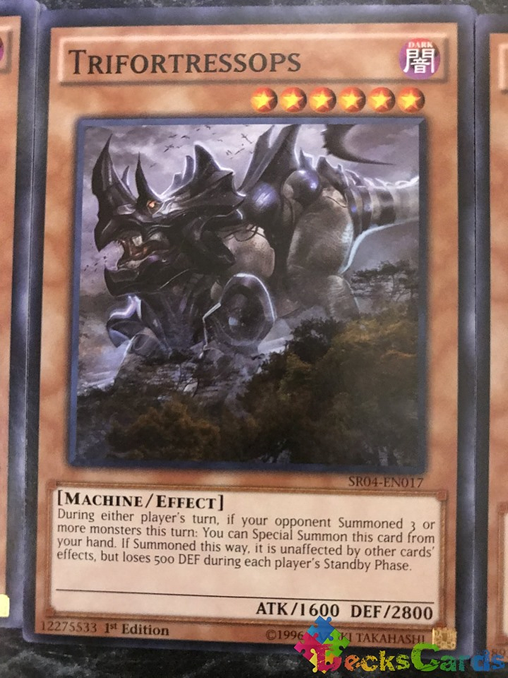 Trifortressops - SR04-EN017 - Common 1st Edition 1