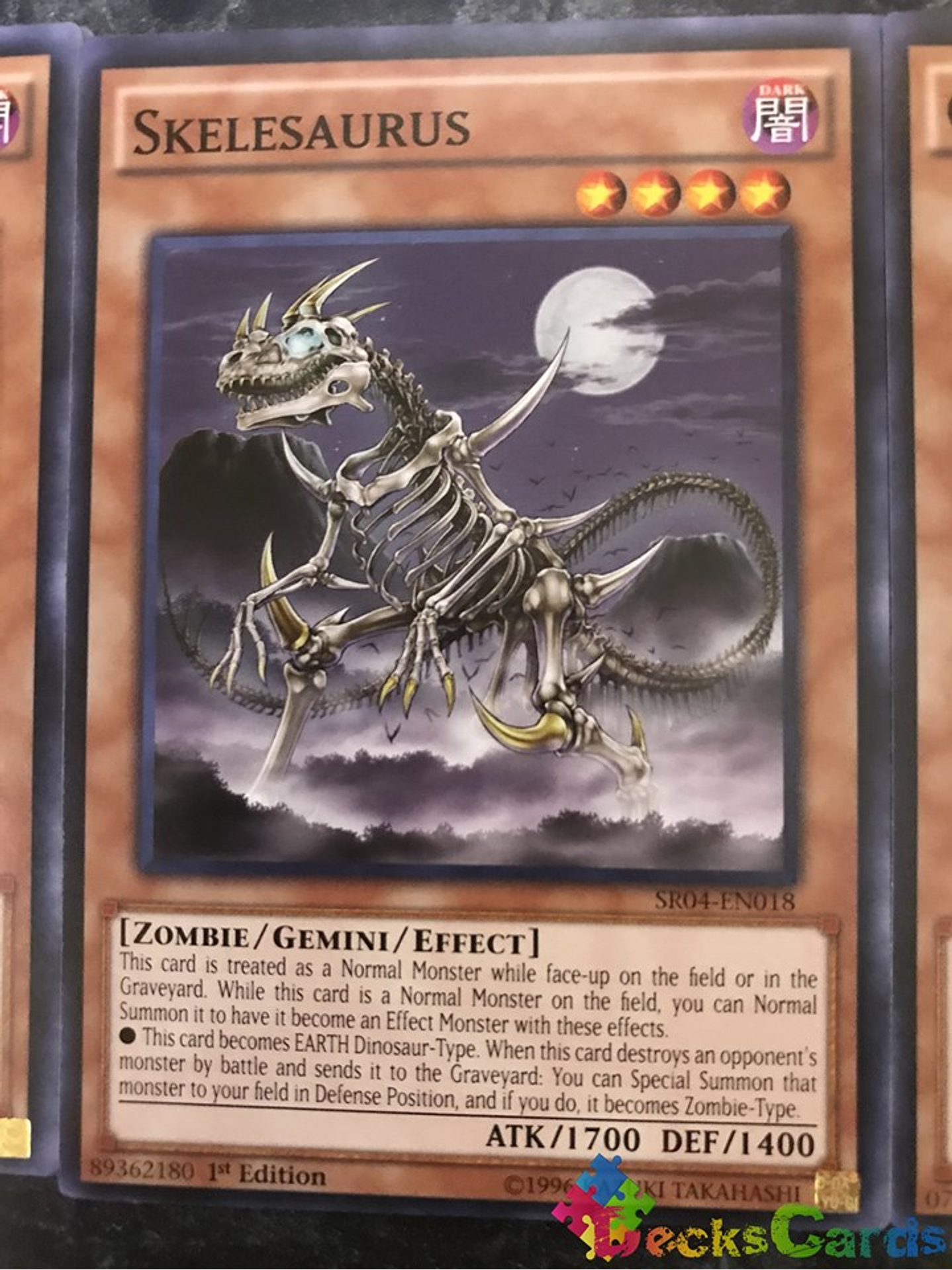 Skelesaurus - SR04-EN018 - Common 1st Edition 1