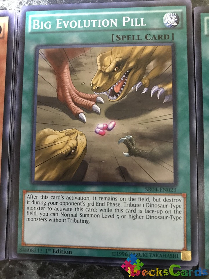 Big Evolution Pill - SR04-EN023 - Common 1st Edition 1
