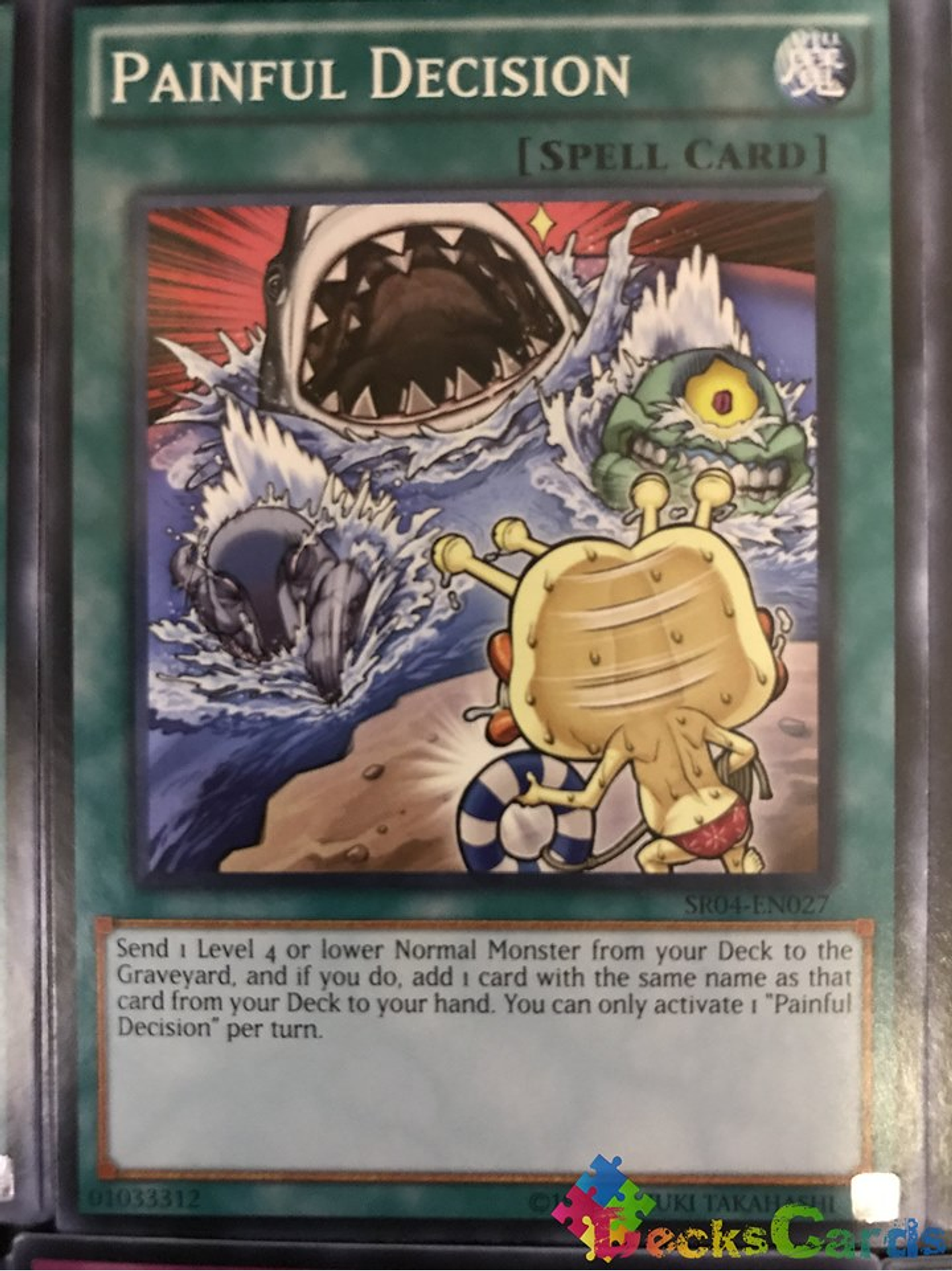 Painful Decision - SR04-EN027 - Common 1st Edition 1