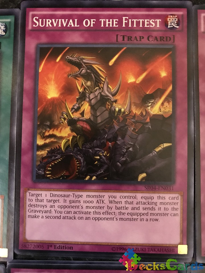 Survival of the Fittest - SR04-EN031 - Common 1st Edition 1