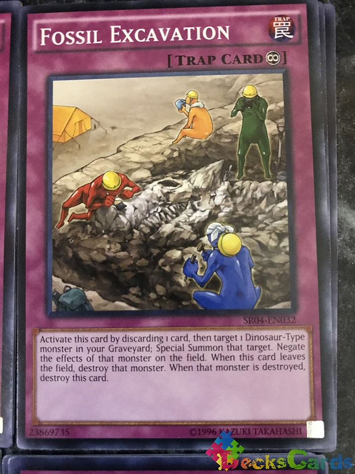 Fossil Excavation - SR04-EN032 - Common 1st Edition 1