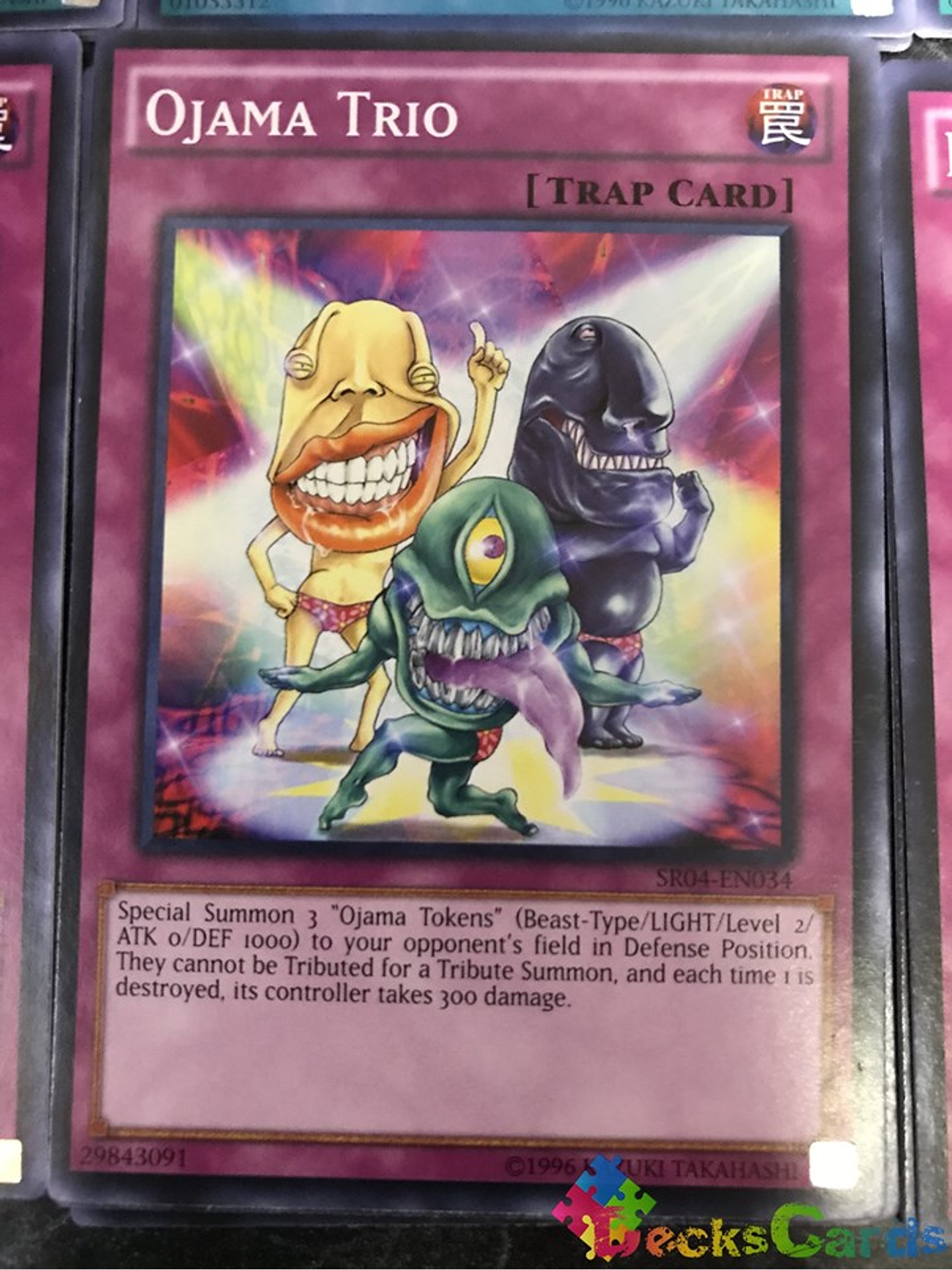 Ojama Trio - SR04-EN034 - Common 1st Edition 1