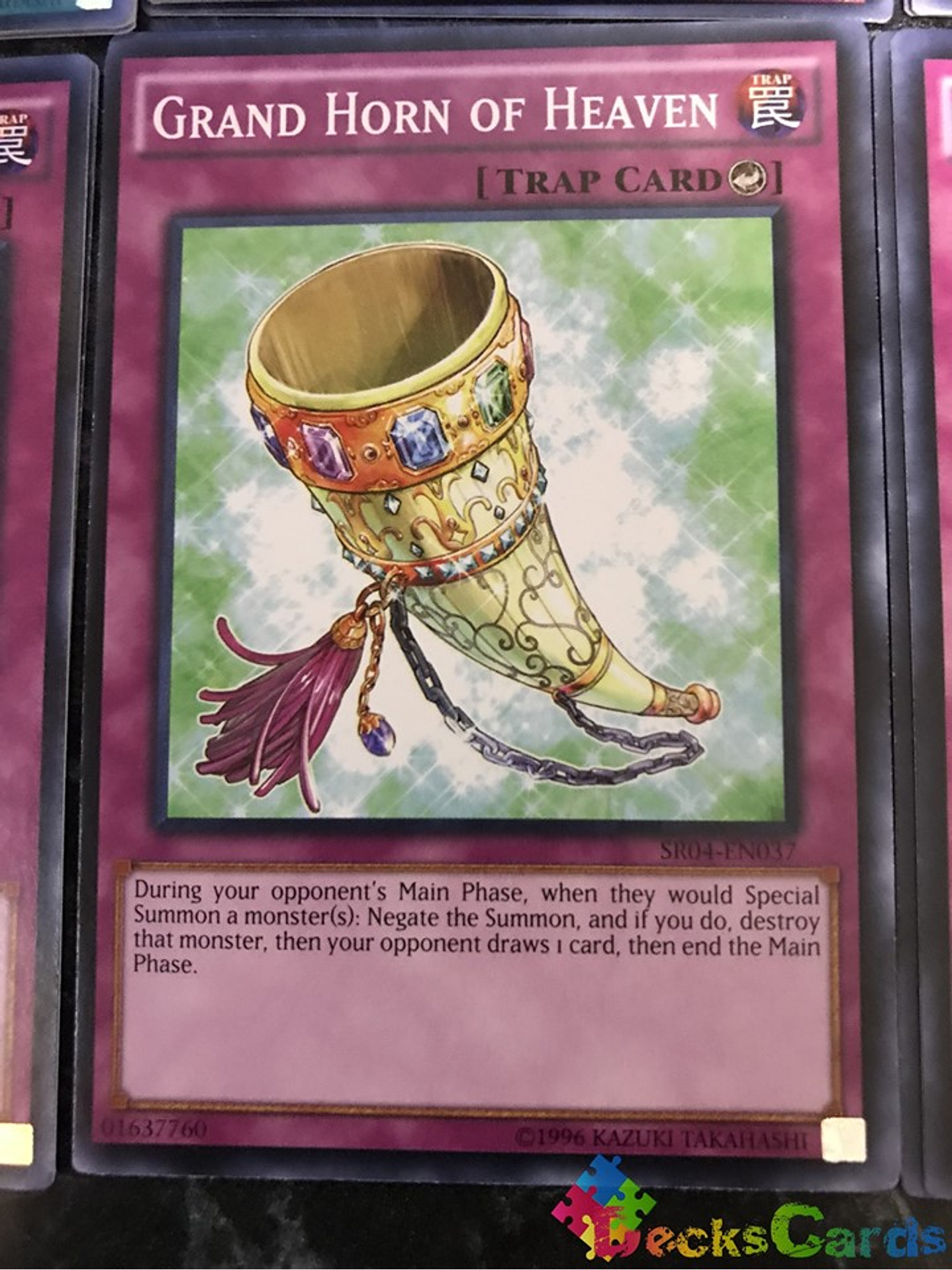 Grand Horn of Heaven - SR04-EN037 - Common 1st Edition 1