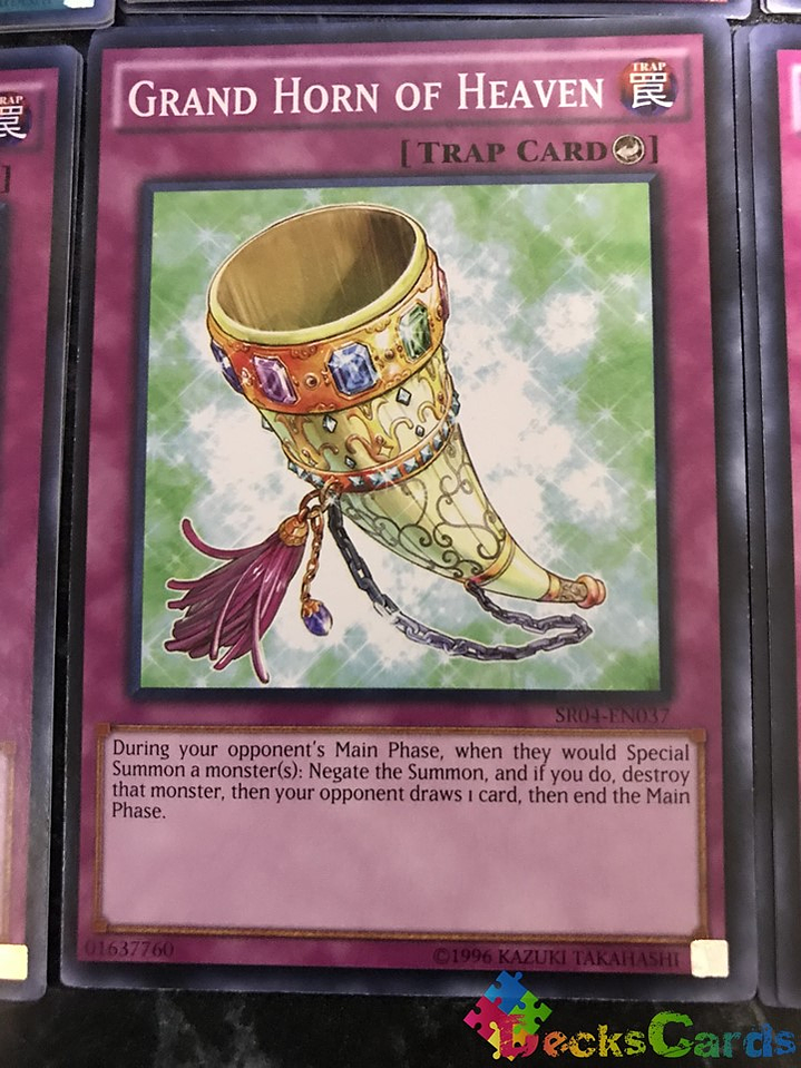 Grand Horn of Heaven - SR04-EN037 - Common 1st Edition 1