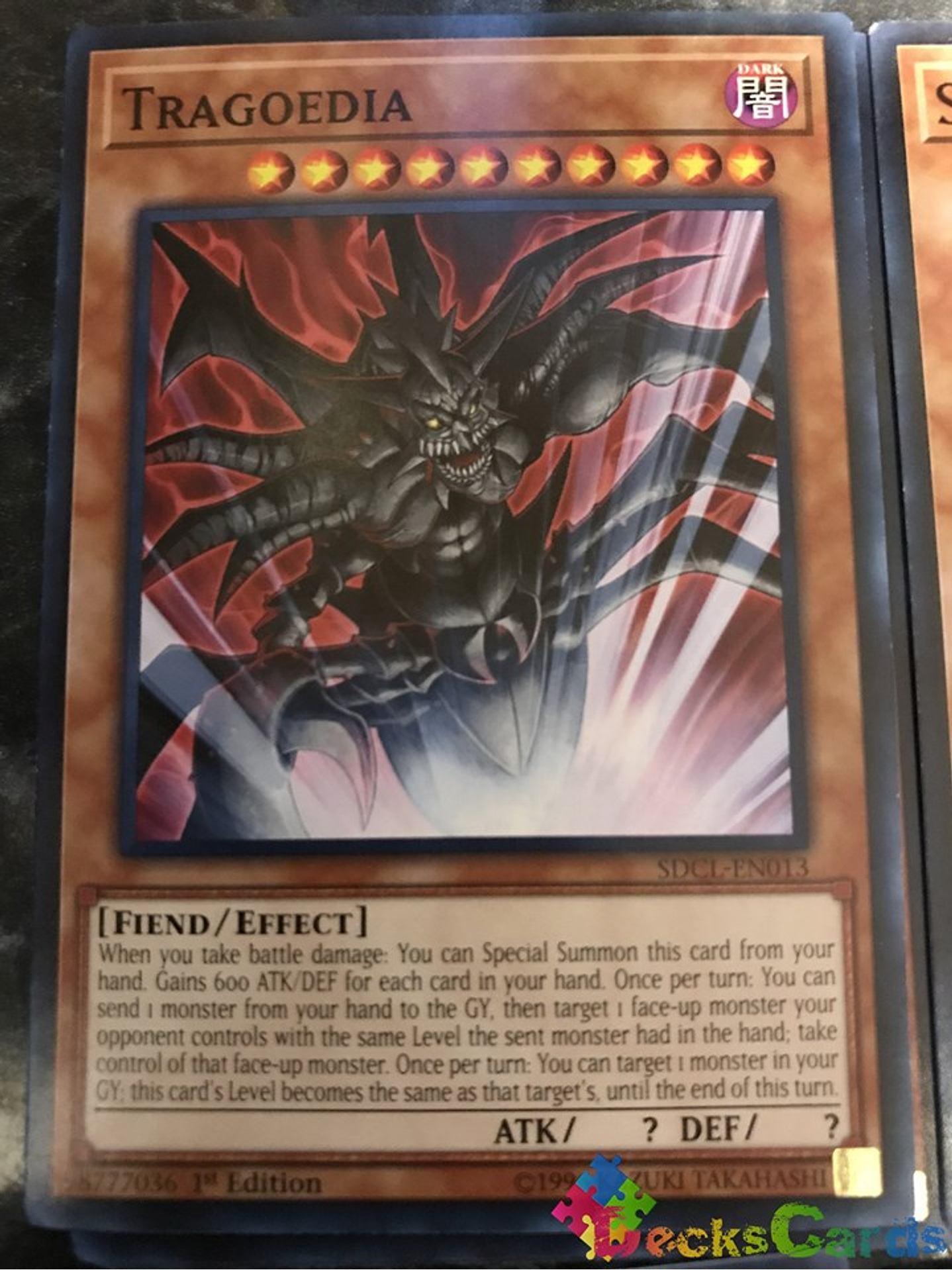 Tragoedia - SDCL-EN013 - Common 1st Edition 1