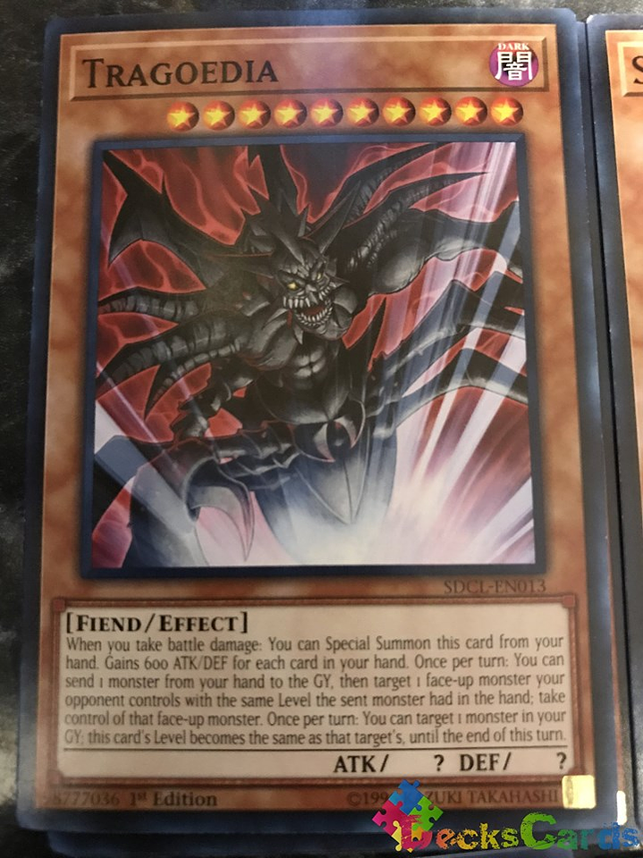 Tragoedia - SDCL-EN013 - Common 1st Edition 1