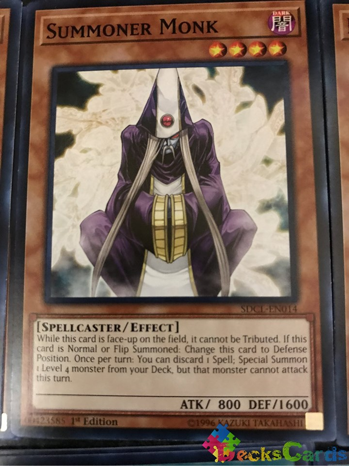 Summoner Monk - SDCL-EN014 - Common 1st Edition 1