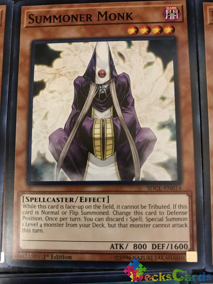 Summoner Monk - SDCL-EN014 - Common 1st Edition 1