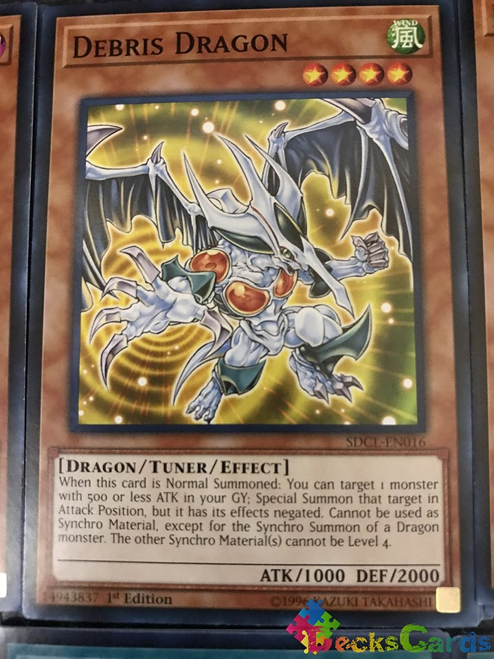 Debris Dragon - SDCL-EN016 - Common 1st Edition 1
