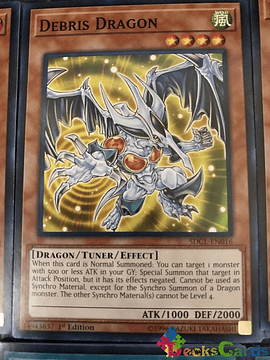 Debris Dragon - SDCL-EN016 - Common 1st Edition