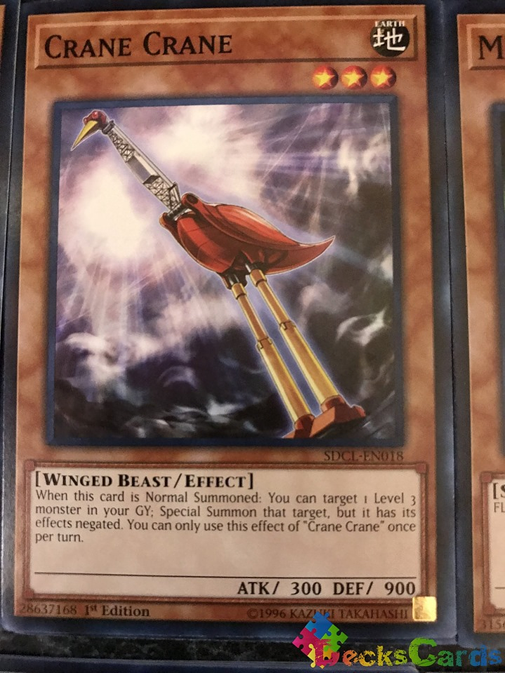 Crane Crane - SDCL-EN018 - Common 1st Edition 1