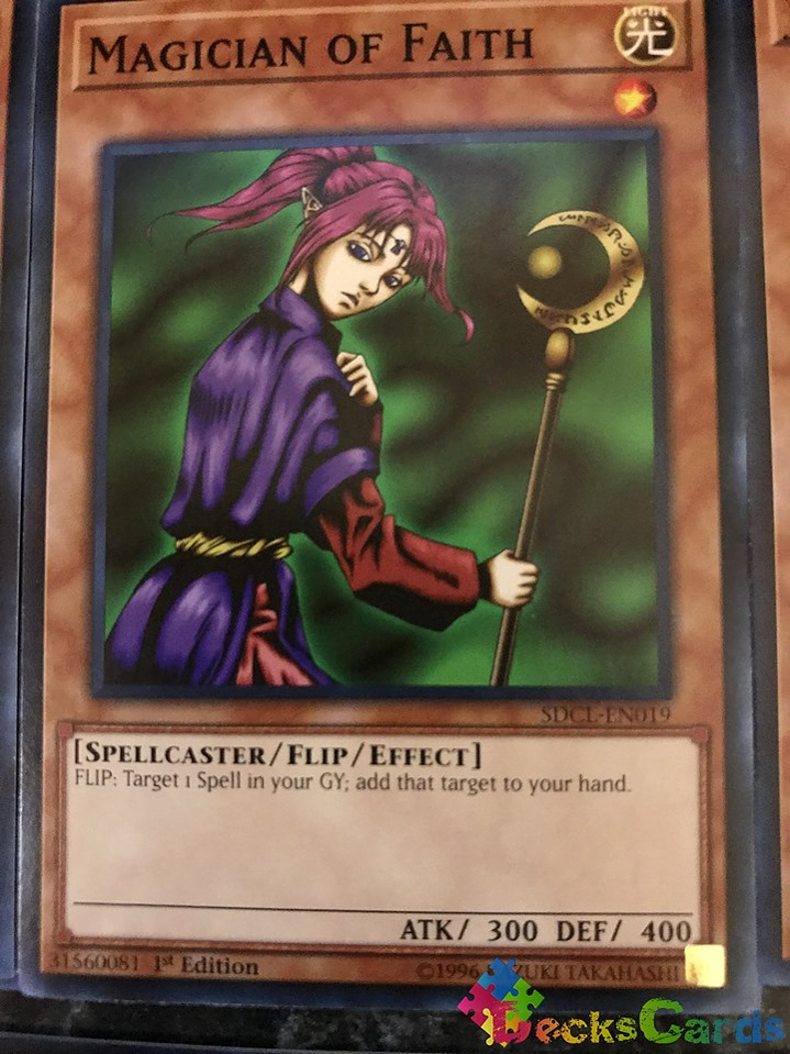 Magician of Faith - SDCL-EN019 - Common 1st Edition 1