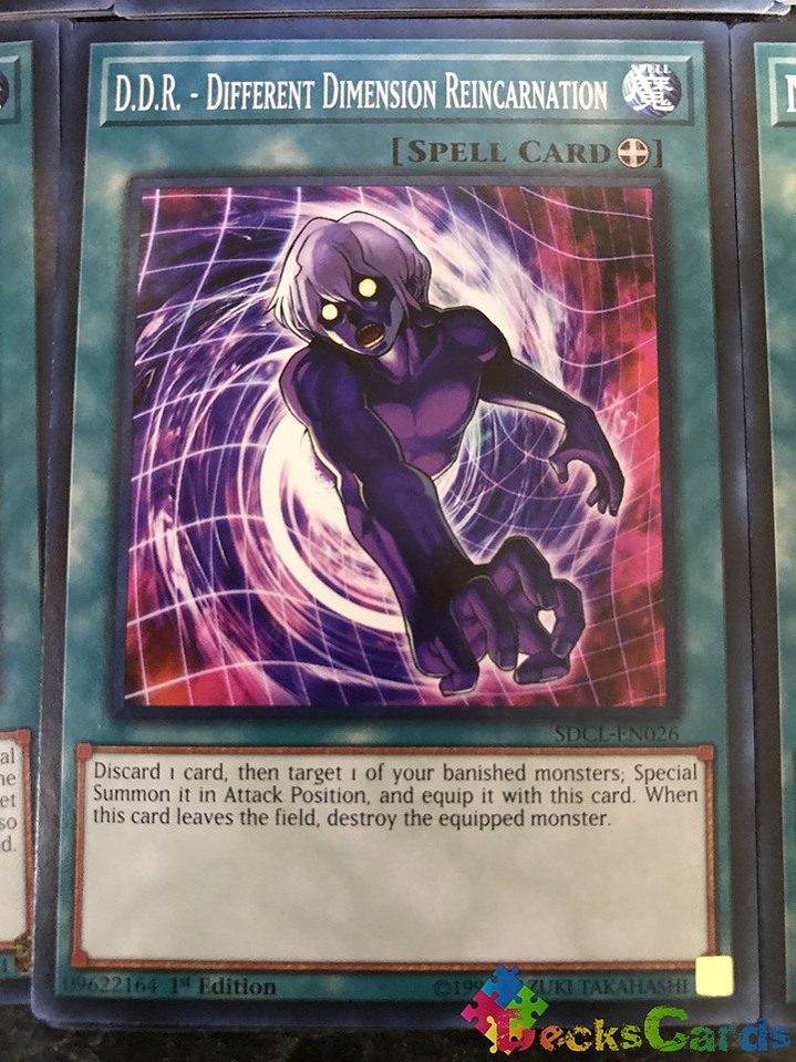 D.D.R. - Different Dimension Reincarnation - SDCL-EN026 - Common 1st Edition 1