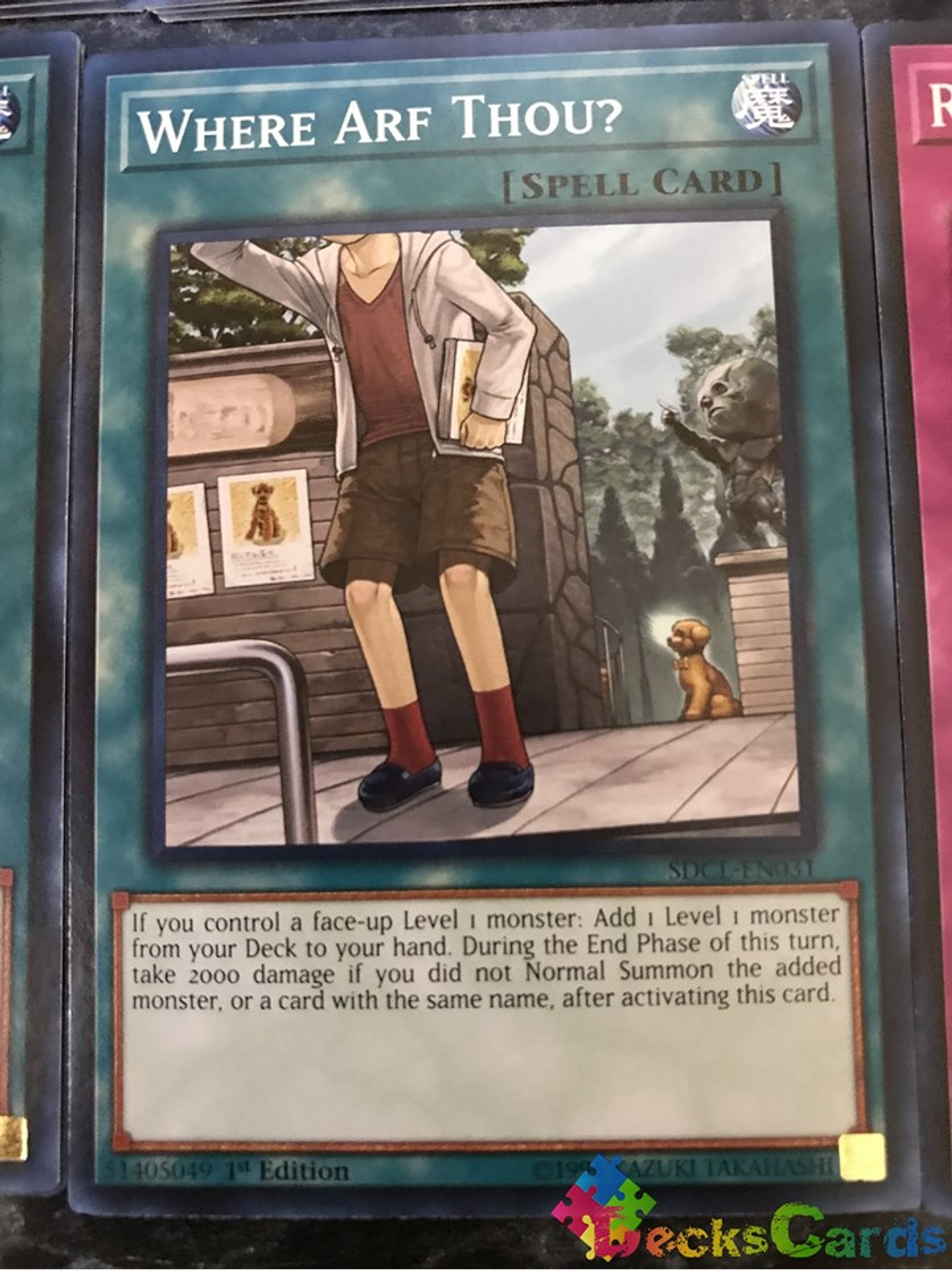 Where Arf Thou? - SDCL-EN031 - Common 1st Edition 1