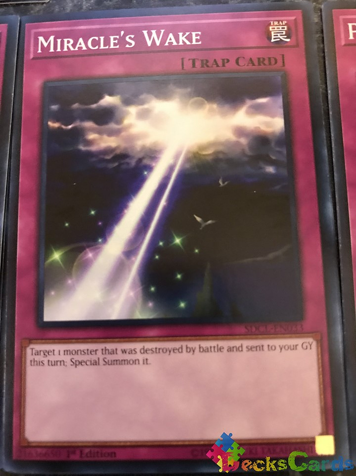 Miracle's Wake - SDCL-EN033 - Common 1st Edition 1