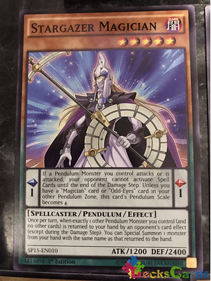 Stargazer Magician - SP15-EN010 - Common 1st Edition