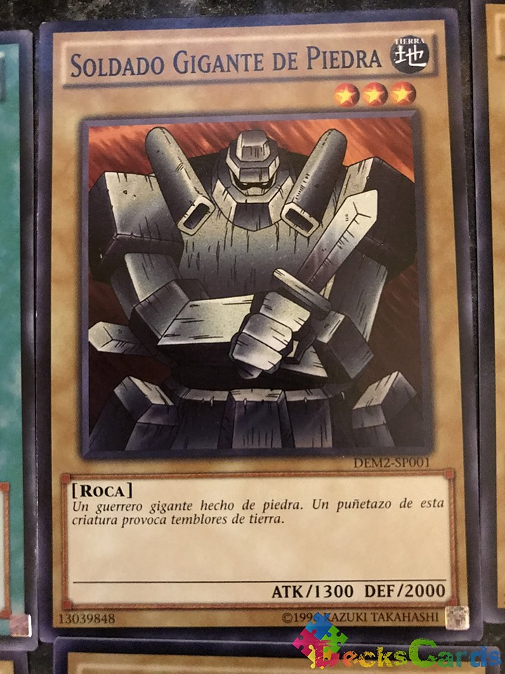 Giant Soldier of Stone - DEM2-EN001 - Common 1