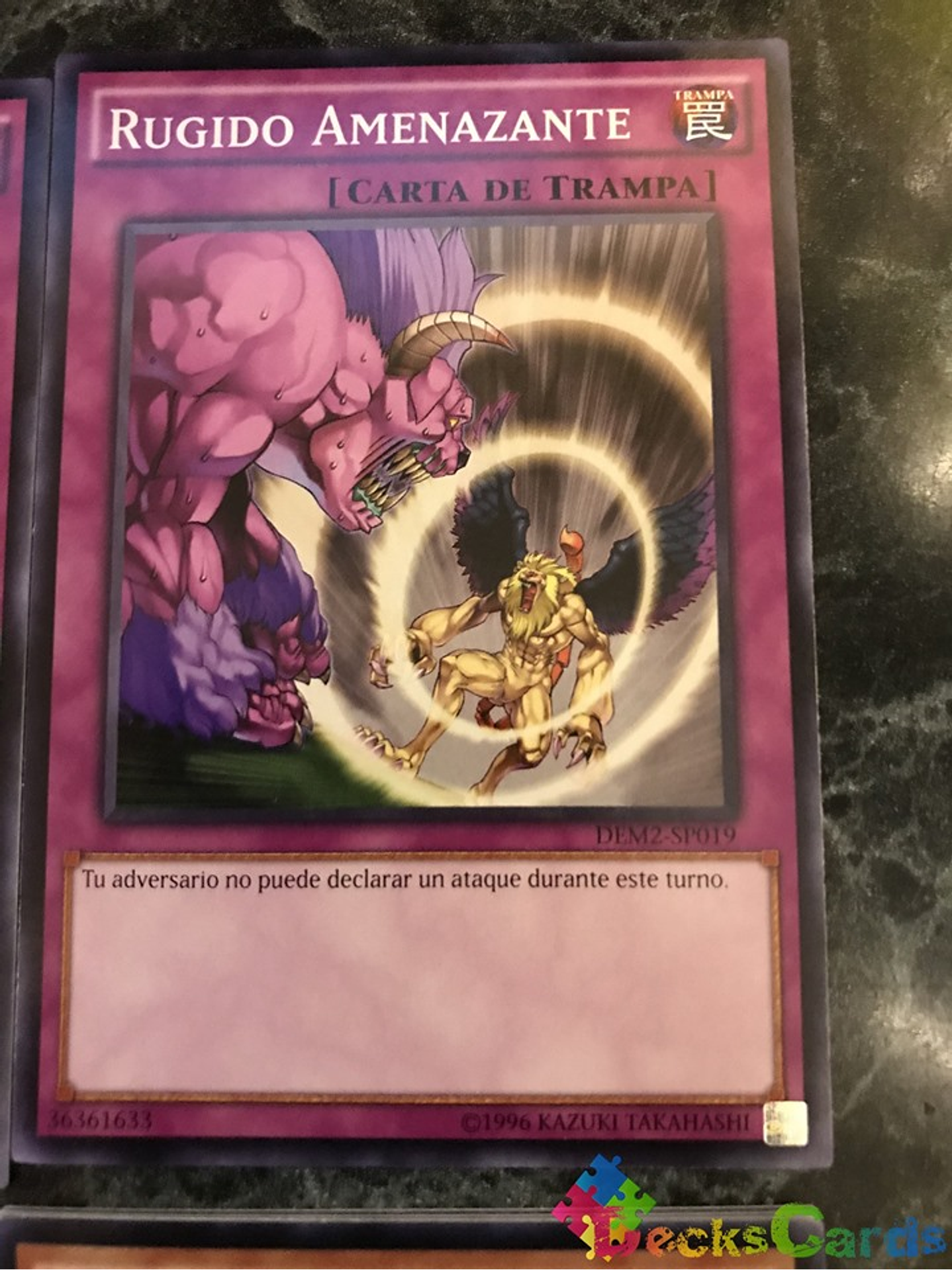 Threatening Roar - DEM2-EN019 - Common 1