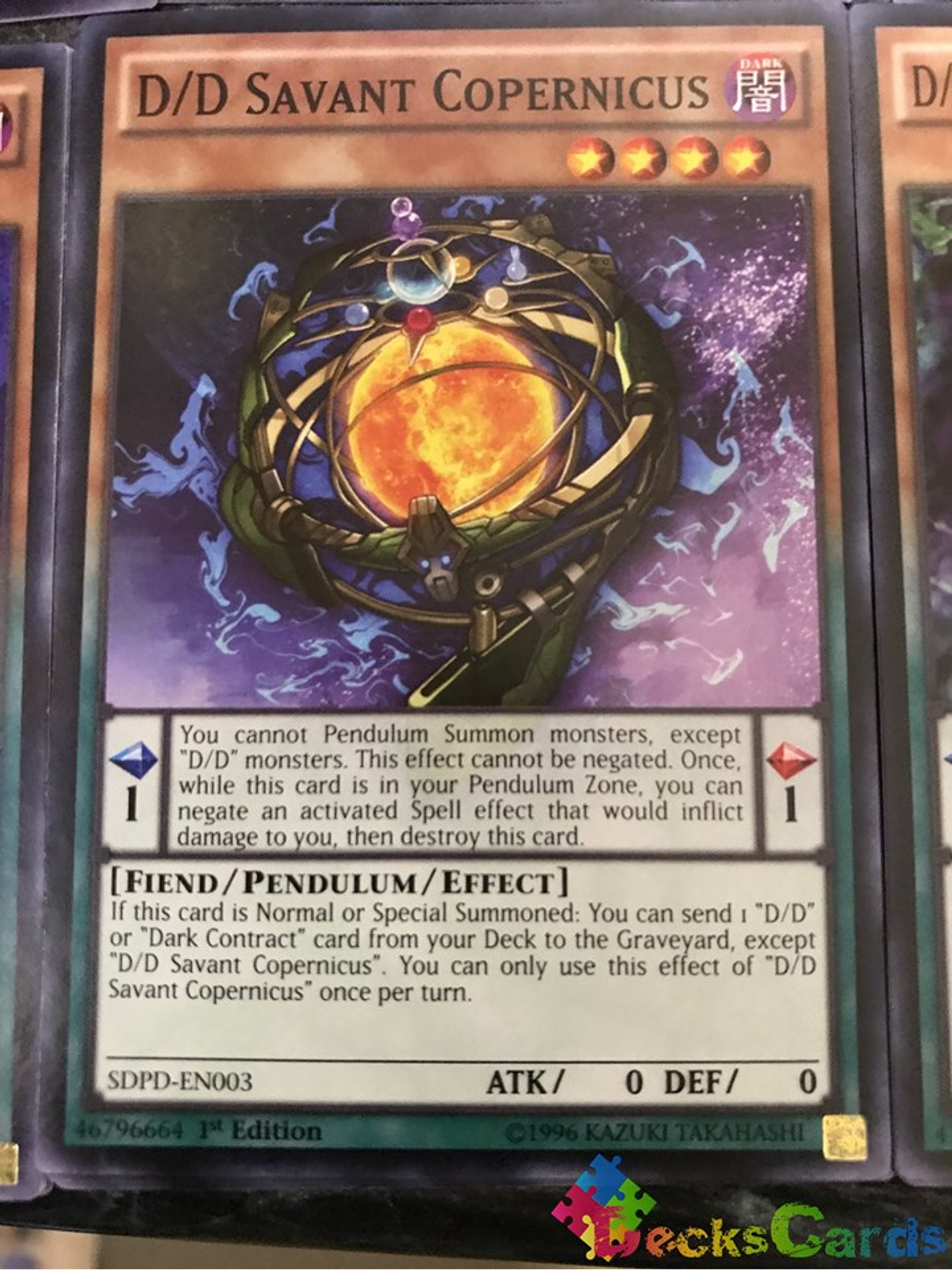 D/D Savant Copernicus - SDPD-EN003 - Common 1st Edition 1