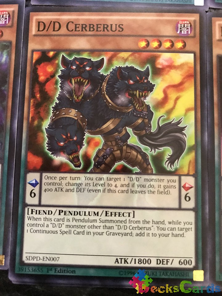 D/D Cerberus - SDPD-EN007 - Common 1st Edition 1