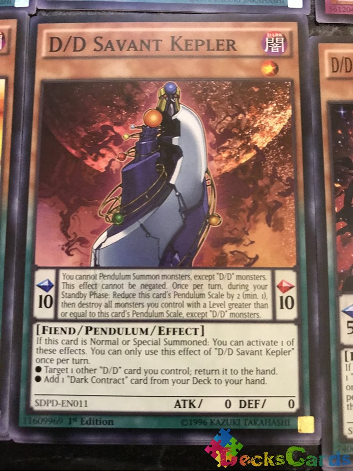 D/D Savant Kepler - SDPD-EN011 - Common 1st Edition 1