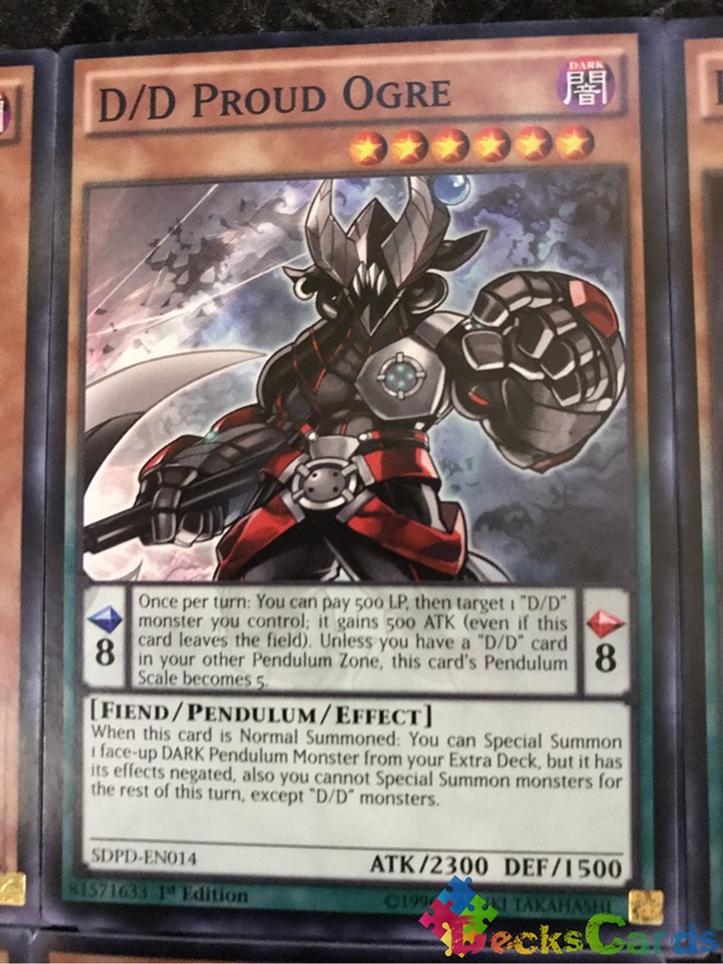 D/D Proud Ogre - SDPD-EN014 - Common 1st Edition 1