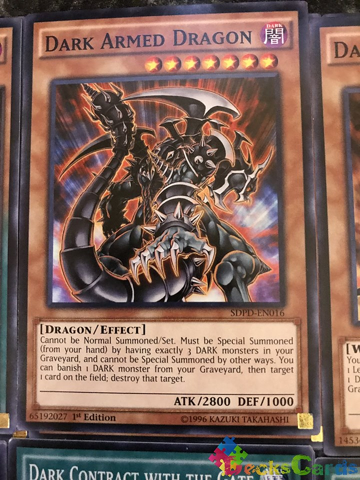 Dark Armed Dragon - SDPD-EN016 - Common 1st Edition 1