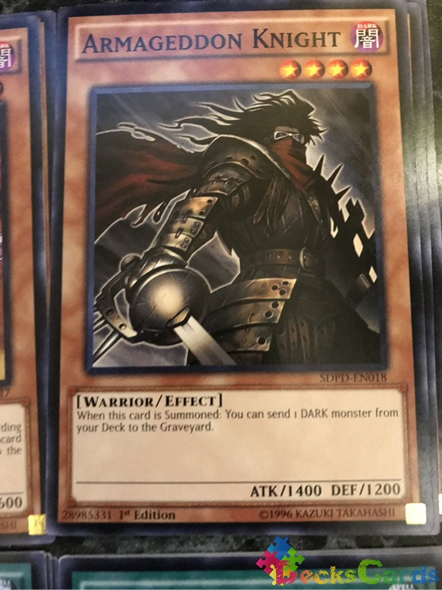 Armageddon Knight - SDPD-EN018 - Common 1st Edition 1