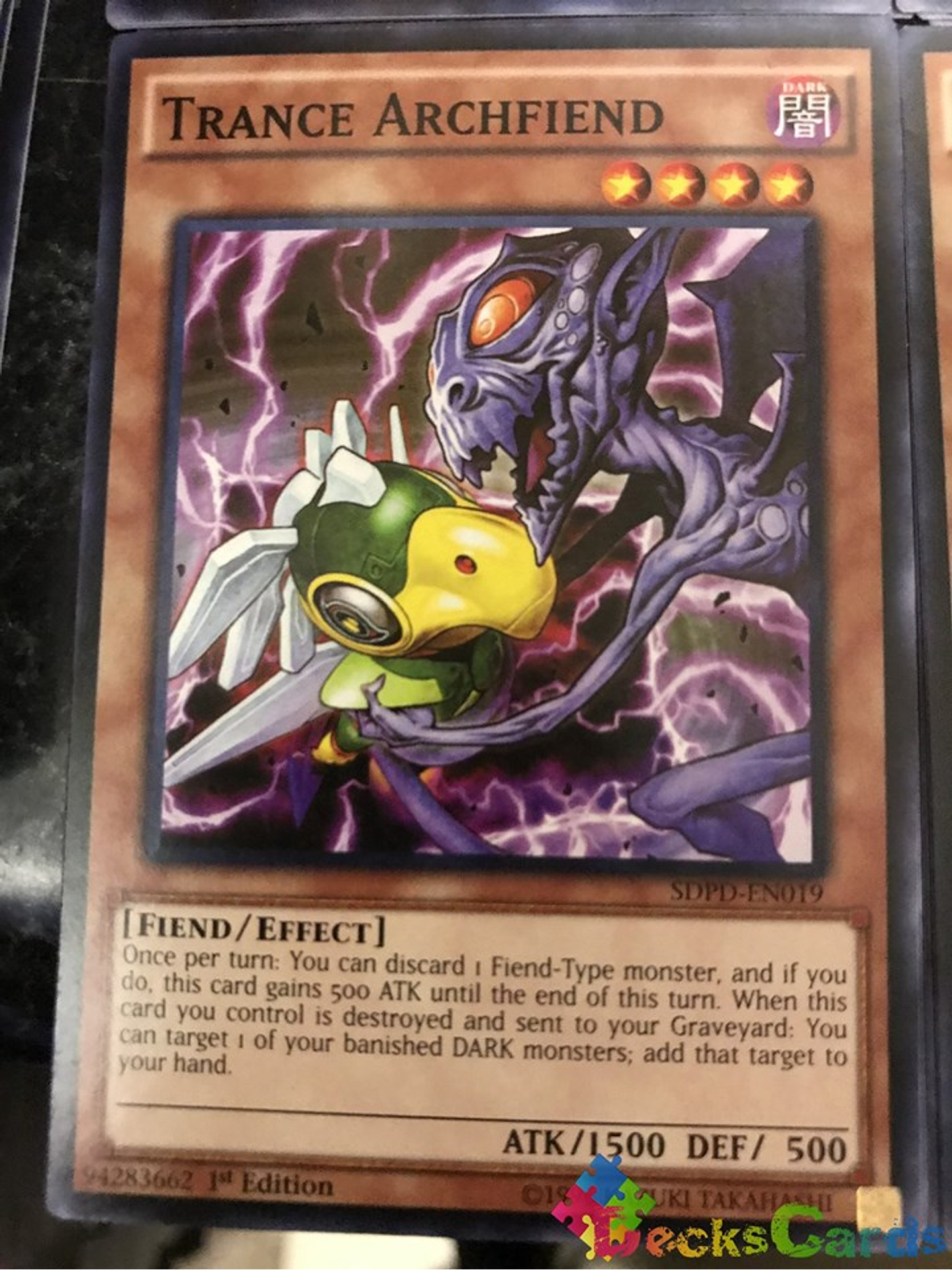 Trance Archfiend - SDPD-EN019 - Common 1st Edition 1