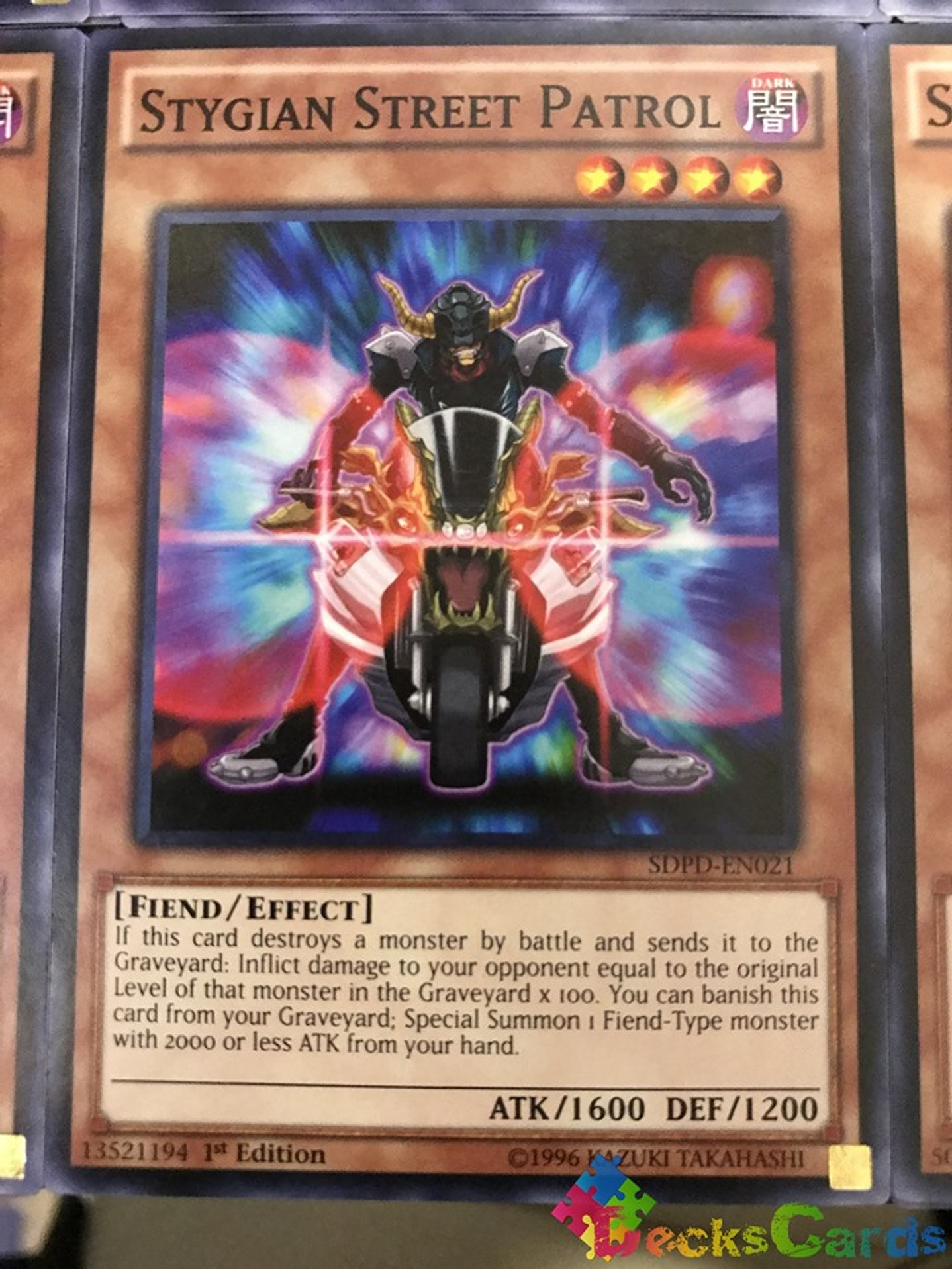 Stygian Street Patrol - SDPD-EN021 - Common 1st Edition 1