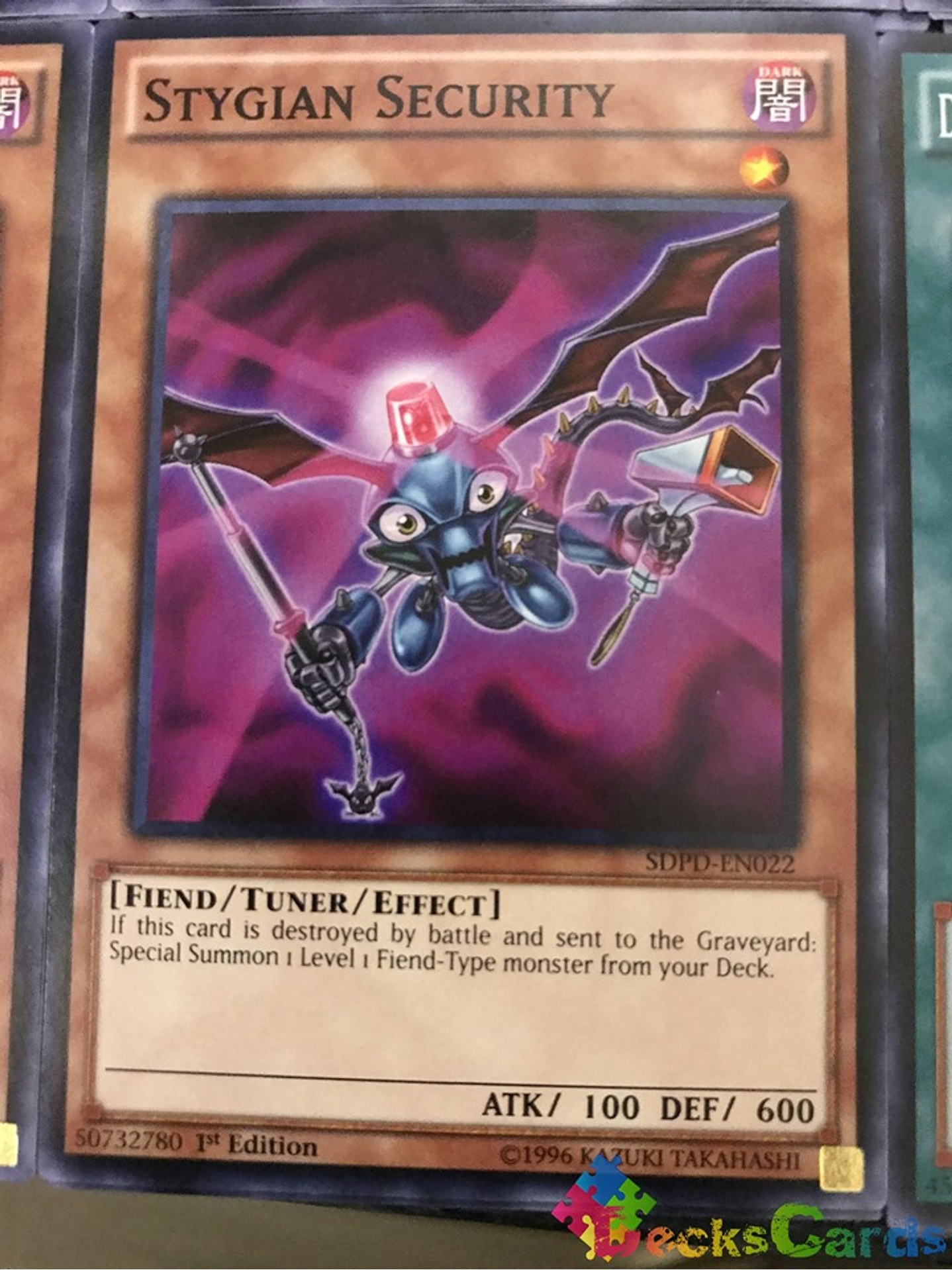 Stygian Security - SDPD-EN022 - Common 1st Edition 1