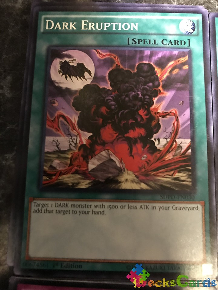 Dark Eruption - SDPD-EN030 - Common 1st Edition 1