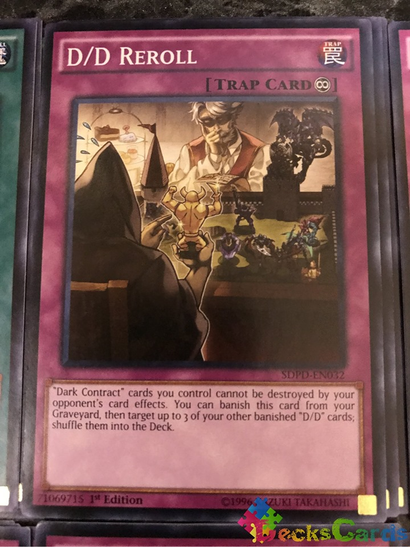 D/D Reroll - SDPD-EN032 - Common 1st Edition 1