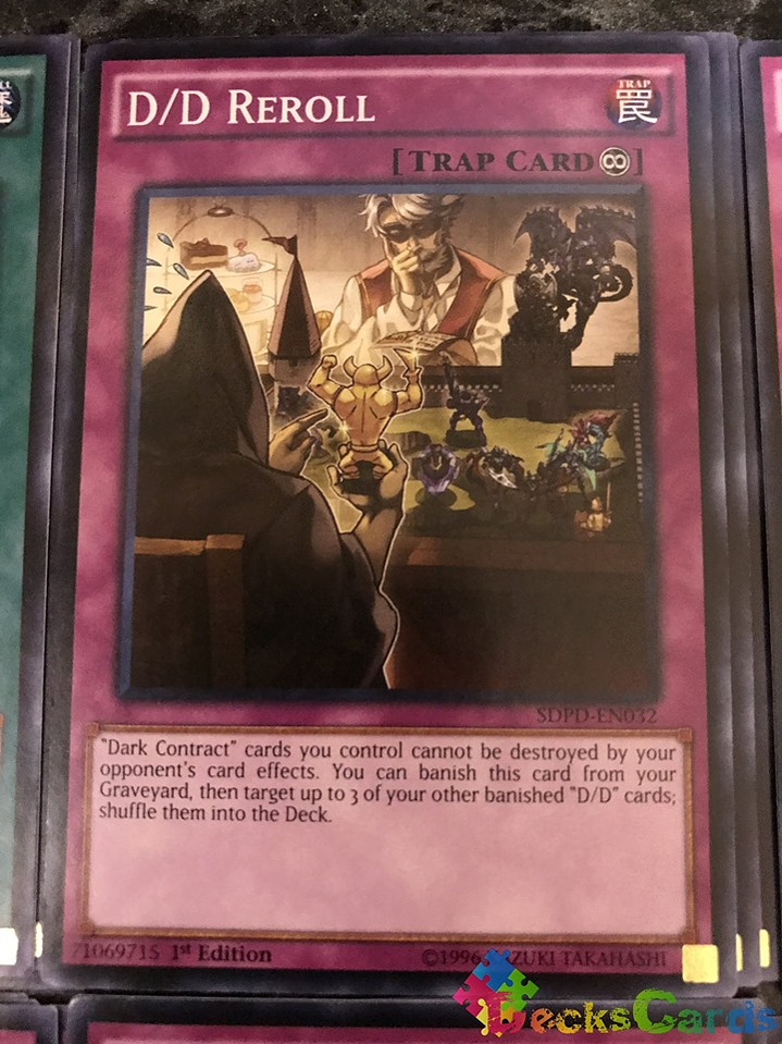 D/D Reroll - SDPD-EN032 - Common 1st Edition 1