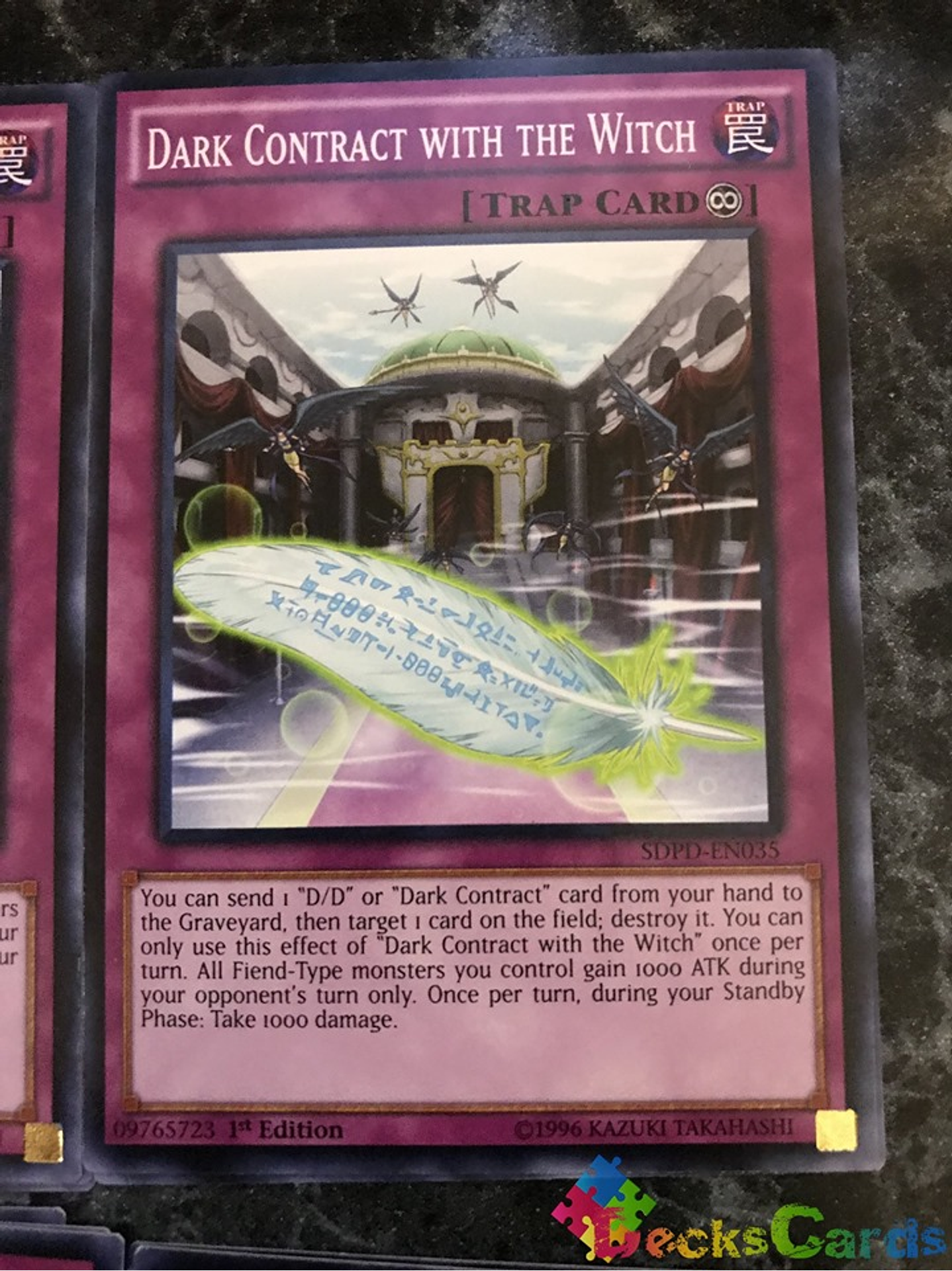 Dark Contract with the Witch - SDPD-EN035 - Common 1st Edition 1