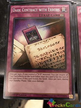 Dark Contract with Errors - SDPD-EN036 - Common 1st Edition