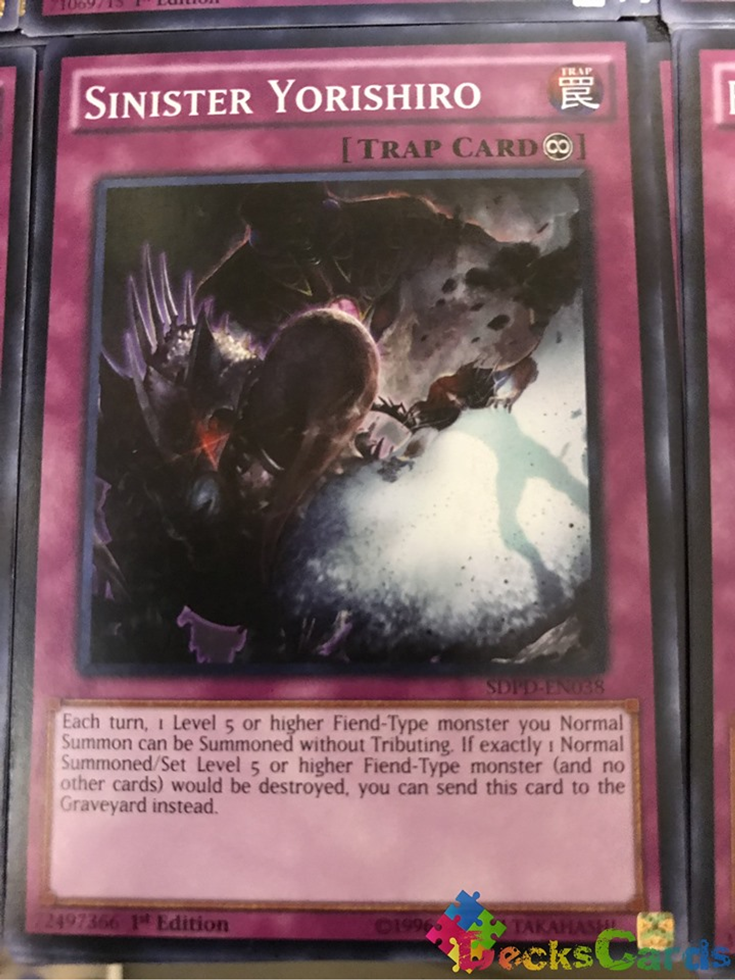 Sinister Yorishiro - SDPD-EN038 - Common 1st Edition 1