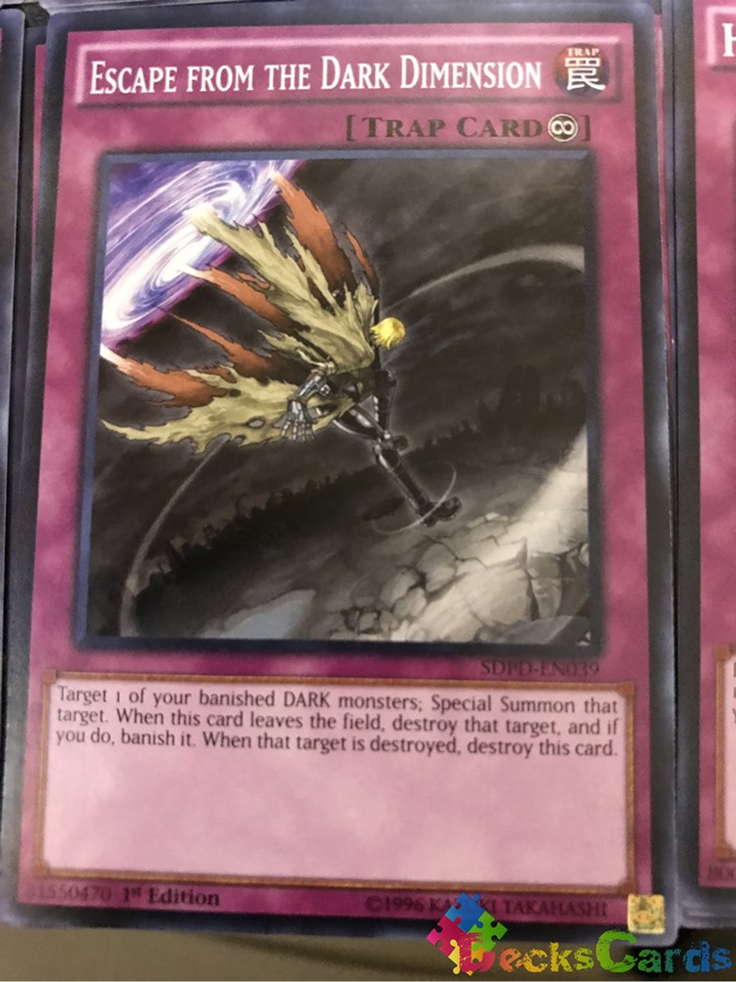 Escape from the Dark Dimension - SDPD-EN039 - Common 1st Edition 1