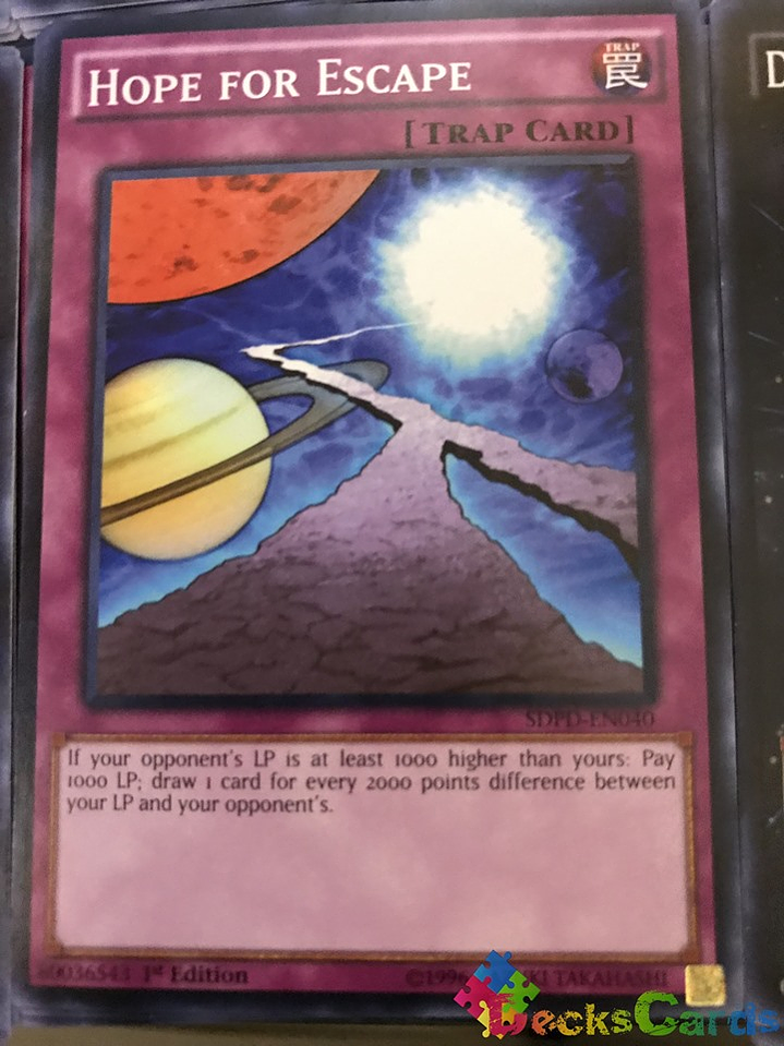 Hope for Escape - SDPD-EN040 - Common 1st Edition 1