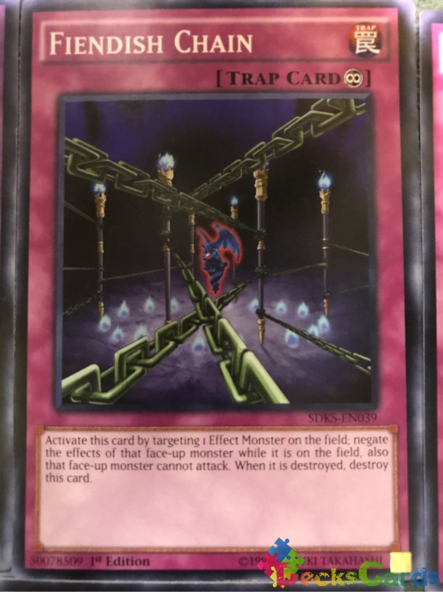 Fiendish Chain - SDKS-EN039 - Common 1st Edition 1