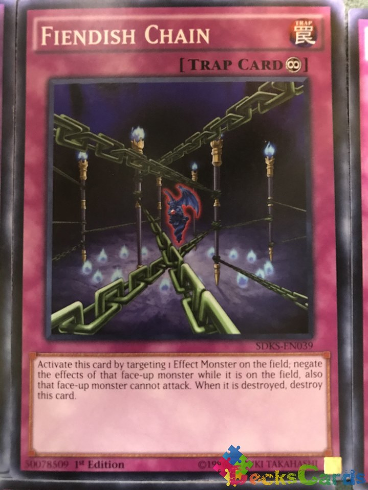 Fiendish Chain - SDKS-EN039 - Common 1st Edition 1