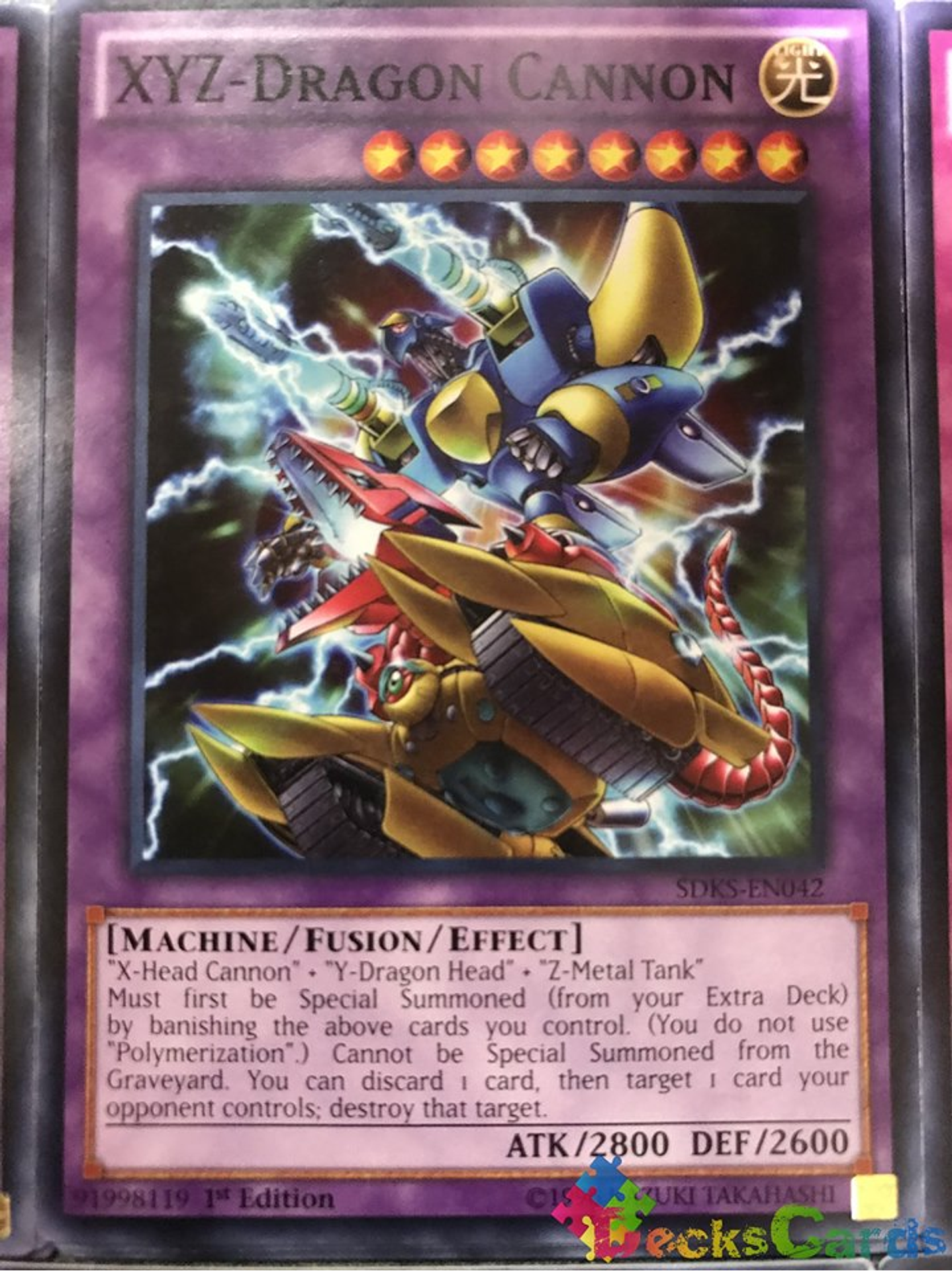XYZ-Dragon Cannon - SDKS-EN042 - Common 1st Edition 1