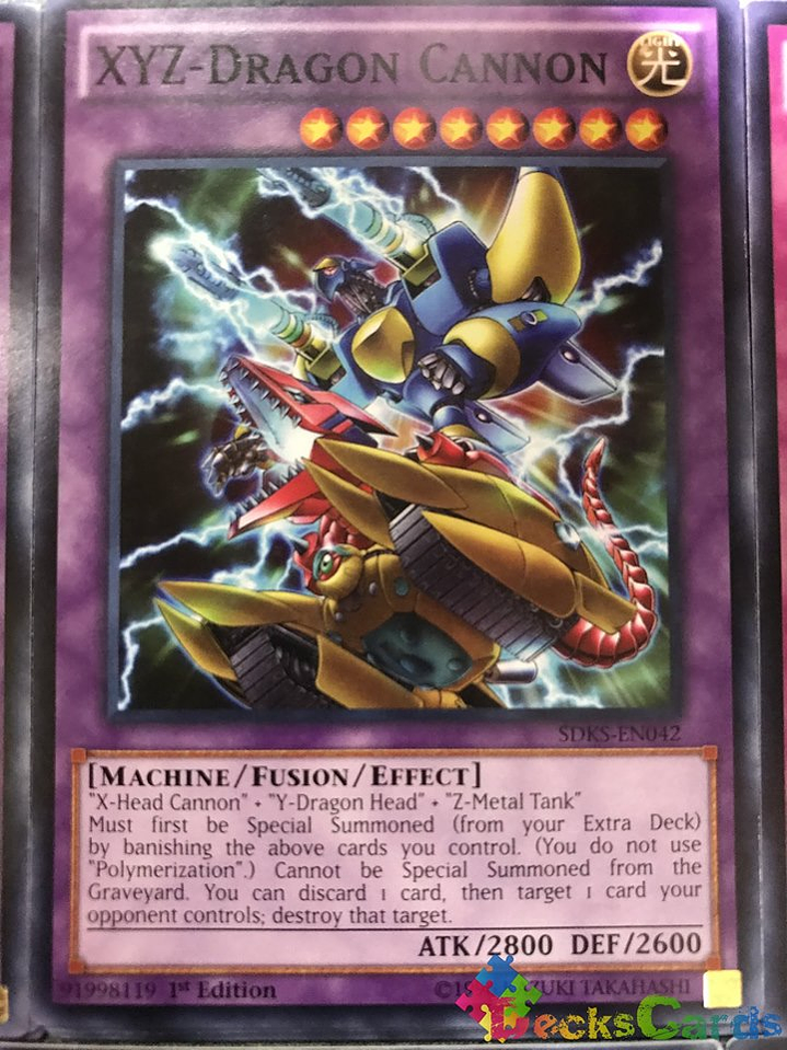 XYZ-Dragon Cannon - SDKS-EN042 - Common 1st Edition 1