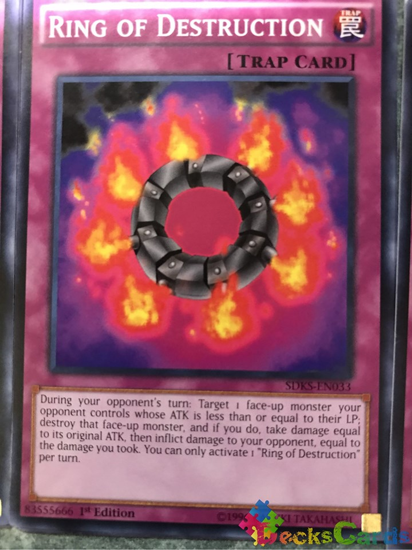 Ring of Destruction - SDKS-EN033 - Common 1st Edition 1