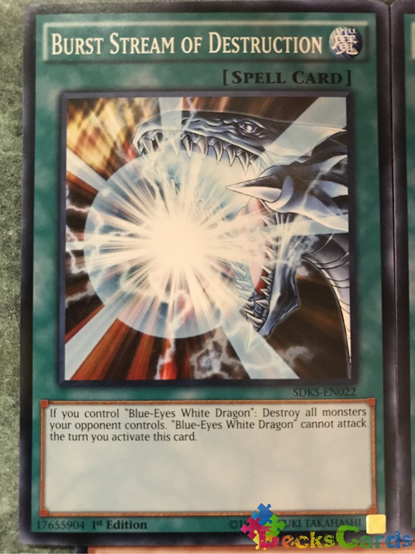 Burst Stream of Destruction - SDKS-EN022 - Common 1st Edition 1