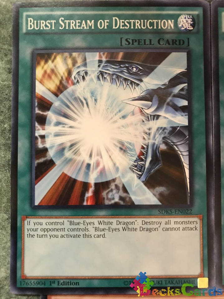 Burst Stream of Destruction - SDKS-EN022 - Common 1st Edition 1