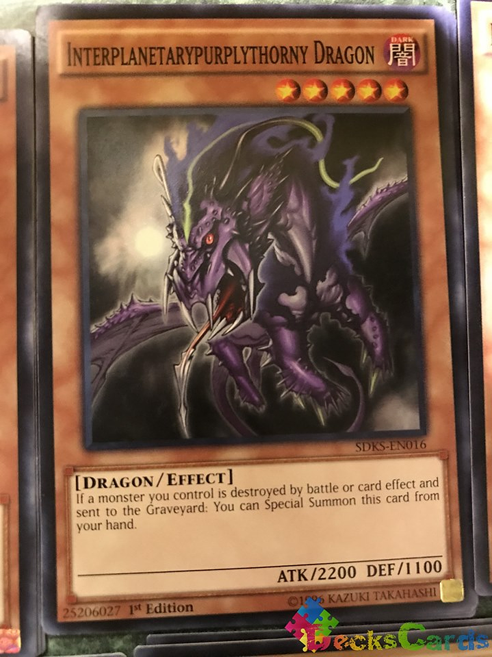 Interplanetarypurplythorny Dragon - SDKS-EN016 - Common 1st Edition 1