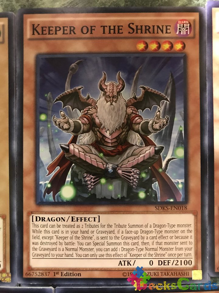 Keeper of the Shrine - SDKS-EN018 - Common 1st Edition 1