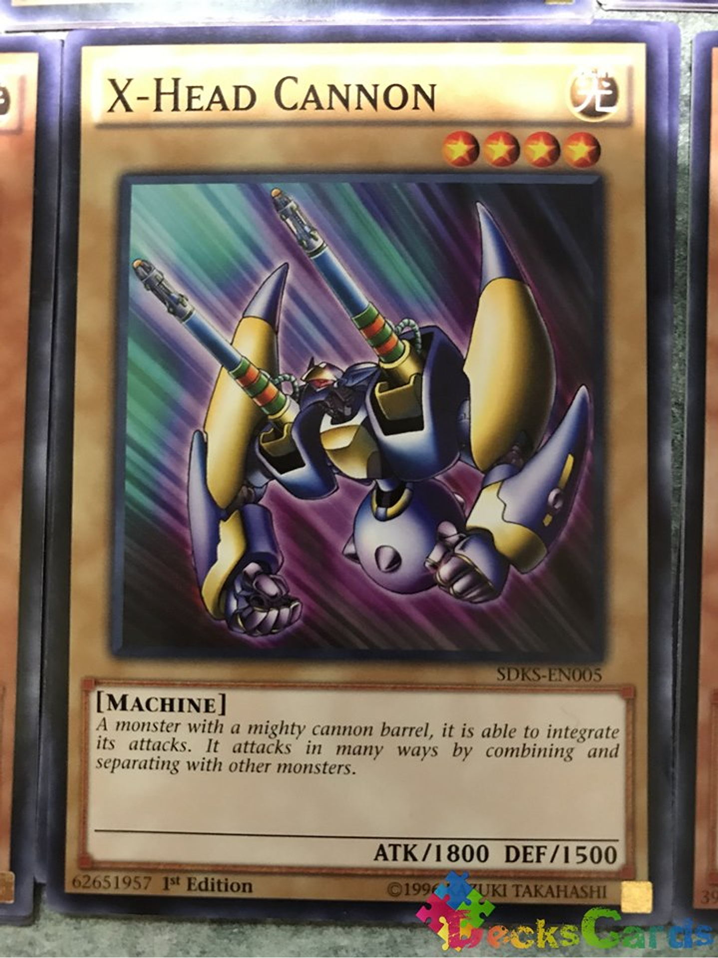 X-Head Cannon - SDKS-EN005 - Common 1st Edition 1